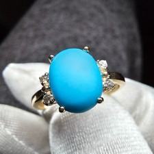 Sleeping Beauty Turquoise Ring