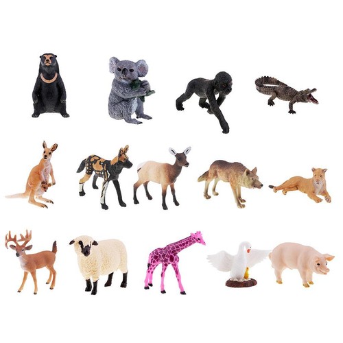 Wildlife animals action model - action,