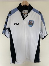 FILA Cardiff RFC (Blues) Rugby Away Jersey Late 90’s Vintage Size M VGC Classic