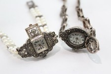 925 Silver Ladies Watches Quartz Working x 2