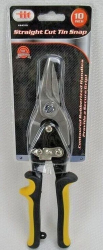 Iit 24510 straight cut tin - 24510, 10"