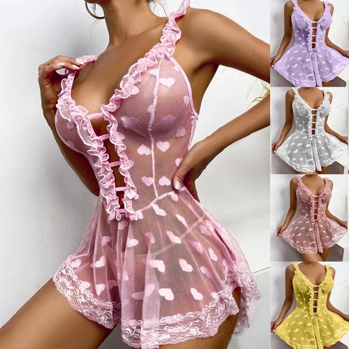Womens sexy lace nightdress - womens,