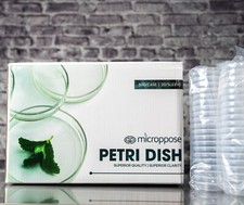 Microppose Petri Dishes 90mm x
