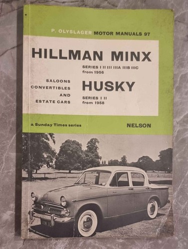 Hillman minx series - minx, i