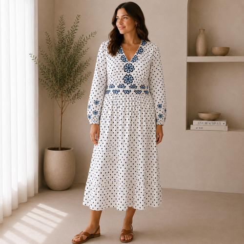 Boden dress size white - boden,