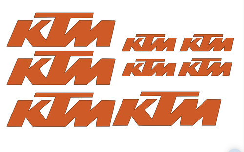 Ktm logo sticker decals - logo,