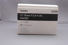 Sigma 17-70mm f/2.8-4 DC Macro