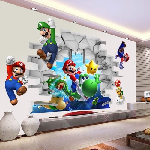 Super mario wall stickers - super,