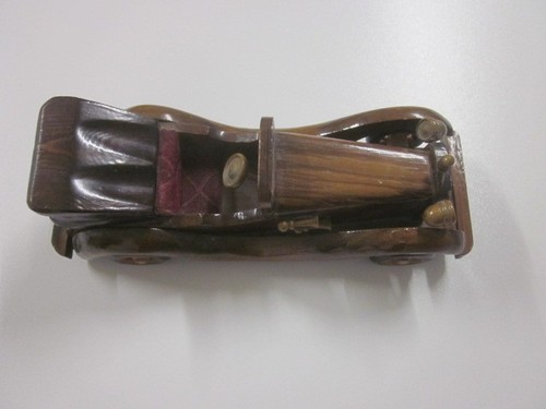 Wooden display car unit old - display,