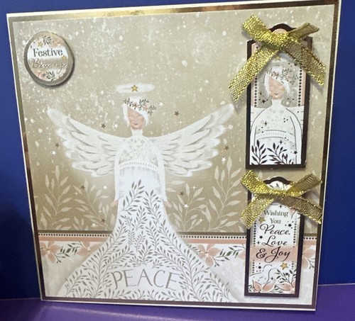 Handmade foiled 6x6 - handmade, 6x6”