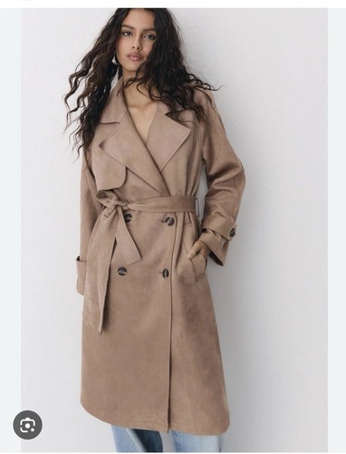 Stradivarius beige long - beige,