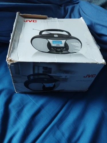 Jvc d222b portable cd - portable, fm
