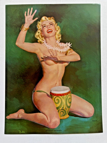 Vintage 1940 pinup girl - 1940's,