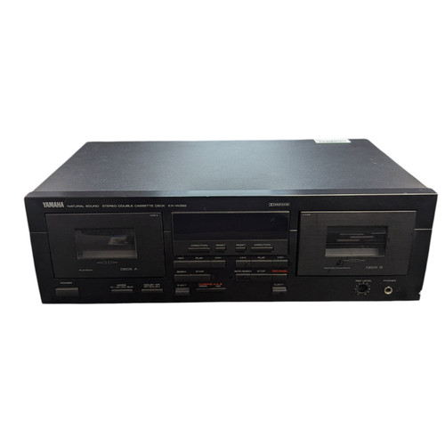 Yamaha w392 dual cassette - yamaha, kx-w392