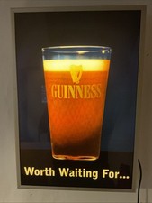 Rare Guinness Light Box!!!