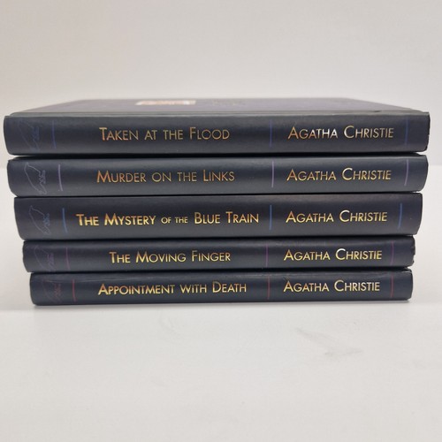 Agatha christie hardback - christie, 5x