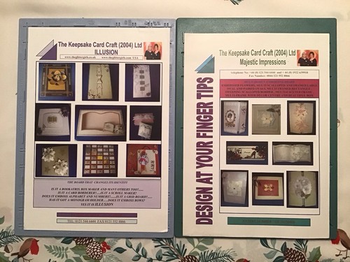 Keepsake card craft - x,