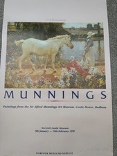 Alfred Munnings Art Museum Dedham Norwich Castle Poster Norfolk Suffolk Horses