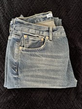 Zara Men's Baggy Ripped Jeans