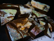 Bulk Queensland Boulder Opal Rough/Rub Parcel 1482cts Queensland Australia NR