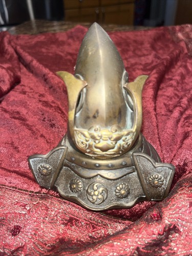Japanese bronze incense burner - incense,