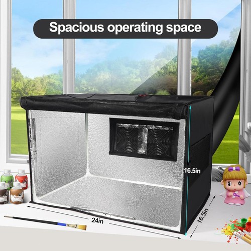 Spray booth windproof foldable - booth,