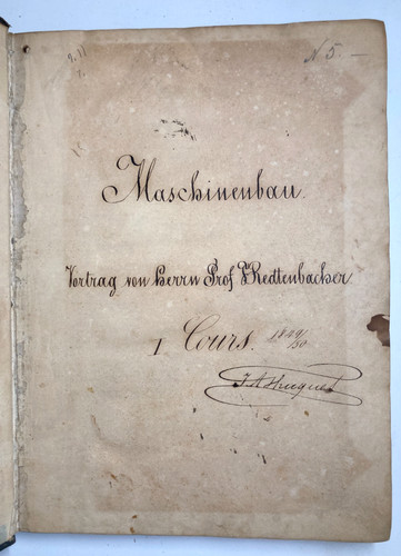 1849 redtenbacher engineering - 1849,