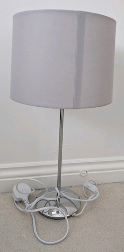 Next silver table - lamp, with