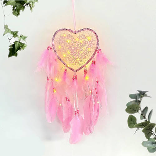 Lace heart dream catcher - lace,