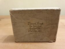 Vintage empty cardboard box -  Ernest Jones The Jewellers Oxford St London W1