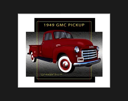 1949 gmc pickup truck muscle - 1949,
