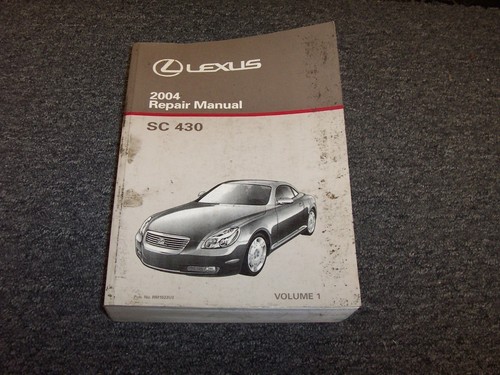2004 lexus sc430 convertible - sc430,