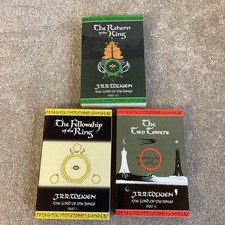 3x JRR Tolkien The Lord Of The