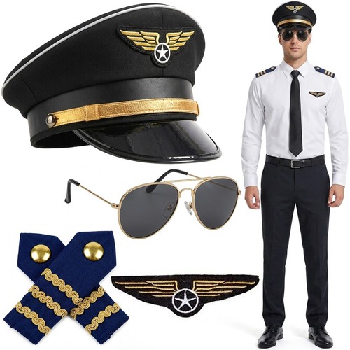Pilot captain aviator hat - pilot,