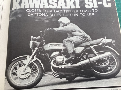 Kawasaki test motorcycle - test,