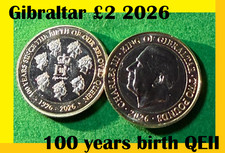 Gibraltar coin £2 pounds 2026