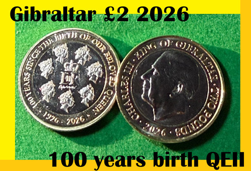 Gibraltar coin pounds 2026 - coin,