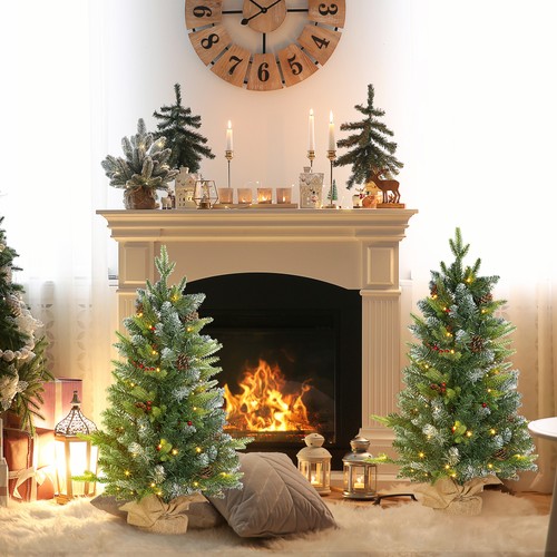 Set two 3ft christmas - of,