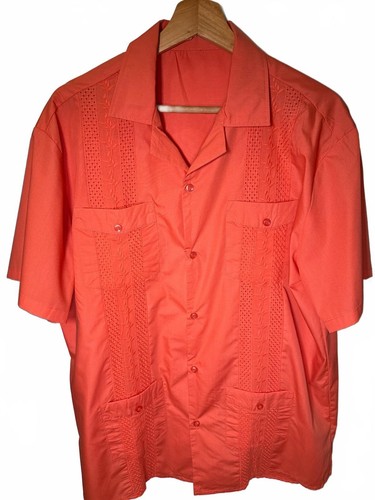 Men cuban guayabera shirt - cuban,