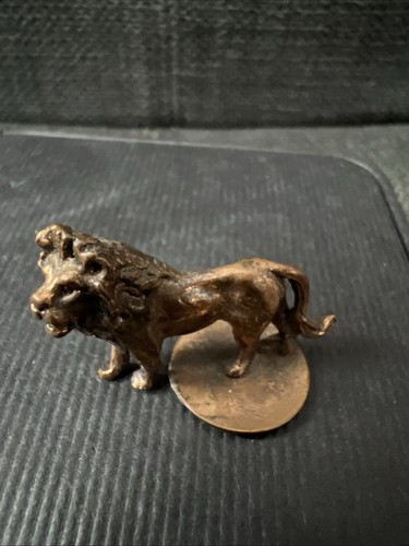 Vintage copper lion - copper,