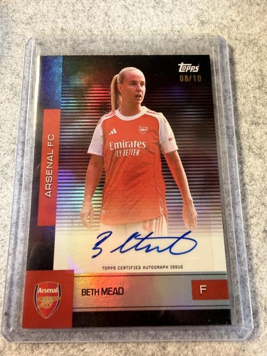 Beth mead auto topps - auto,
