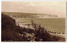 Swanage General View Dorset - C.1938 Judges Real Photo Postcard W01