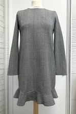 Zara trafaluc • tartan check Mini Dress. Sz S /Uk 8 /34”. Good Cond. #M