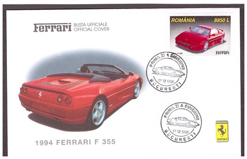 Ferrari official envelope - official,