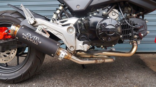 Zoom exhaust loop honda grom - loop,