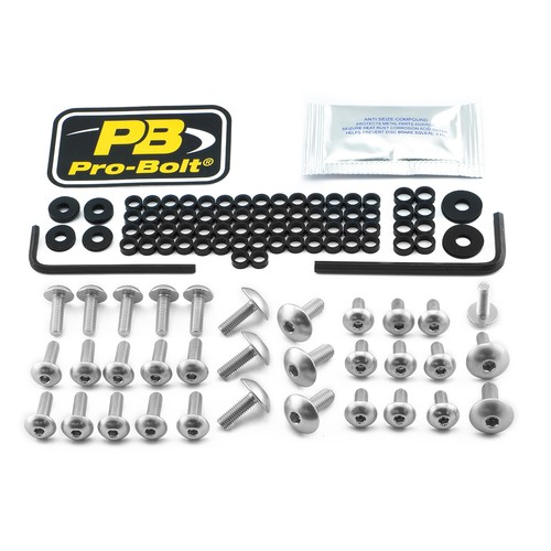 Aluminium fairing kit - aluminium, ducati