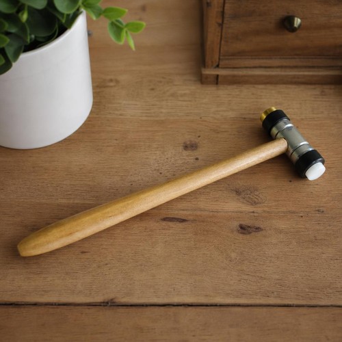Hammer brass nylon face - brass,