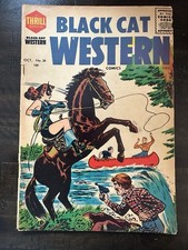 Black Cat western Comics #56 (Harvey October 1955) 