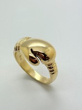9ct Yellow Solid Gold Boxing