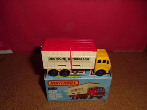 Htf matchbox 42 - matchbox, #42-mercedes